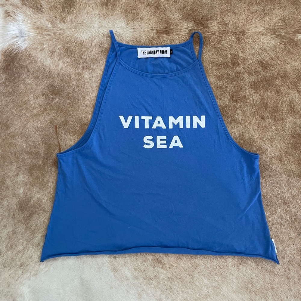 Vitamin Sea Blue Tank Top